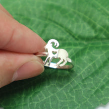 Load image into Gallery viewer, Silver Goat Ring
