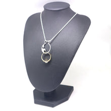 Load image into Gallery viewer, Ocean Wave Ring Holder Necklace
