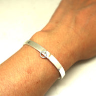 7mm Silver Ring of O Bdsm Bangle Bracelet