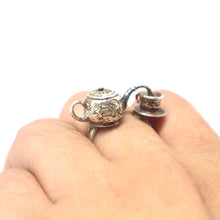 Load image into Gallery viewer, Victorian Era Teapot and Cup Ring
