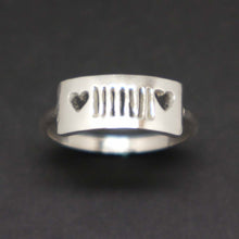 Load image into Gallery viewer, Silver Jeep and Heart Ring
