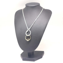 Load image into Gallery viewer, Ouroboros Snake Ring Holder Necklace
