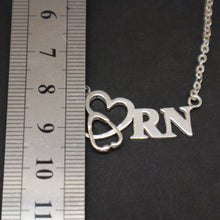 Load image into Gallery viewer, Registered Nurse Stethoscope Necklace
