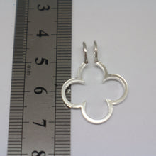 Load image into Gallery viewer, Gothic Clover Ring Holder Necklace
