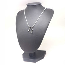 Load image into Gallery viewer, Sterling Silver Libra Constellation Necklace
