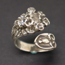 Load image into Gallery viewer, Vintage Inspired Skull Spoon Ring
