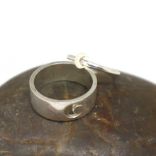 Load image into Gallery viewer, Silver Moon Couple Rings Set
