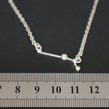 Load image into Gallery viewer, Silver Aries Constellation Necklace
