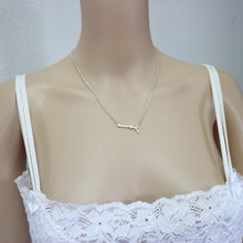 Load image into Gallery viewer, Silver Aries Constellation Necklace

