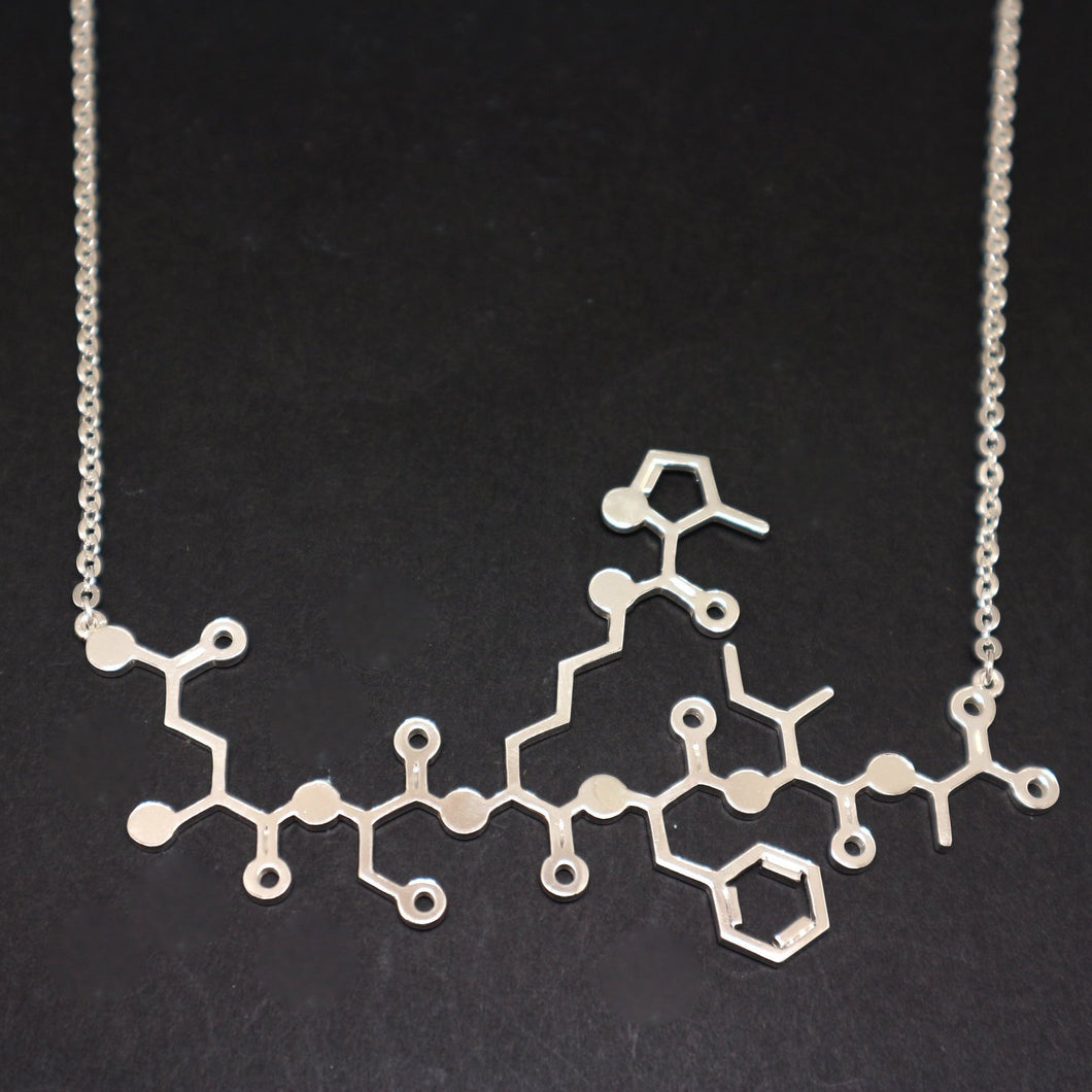 Personalized Custom Molecule Necklace Choker