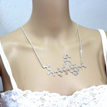 Load image into Gallery viewer, Personalized Custom Molecule Necklace Choker
