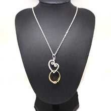 Load image into Gallery viewer, Spiral Heart Ring Holder Necklace
