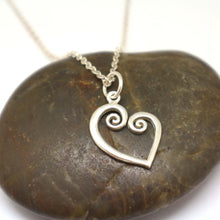 Load image into Gallery viewer, Mother Daughter Spiral Necklace
