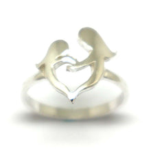 Load image into Gallery viewer, Mother and Daughter Heart Ring
