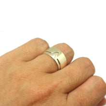 Load image into Gallery viewer, Triangle Couple Set Promise Ring
