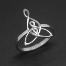 Load image into Gallery viewer, Mother and 2 Daughter Knot Ring

