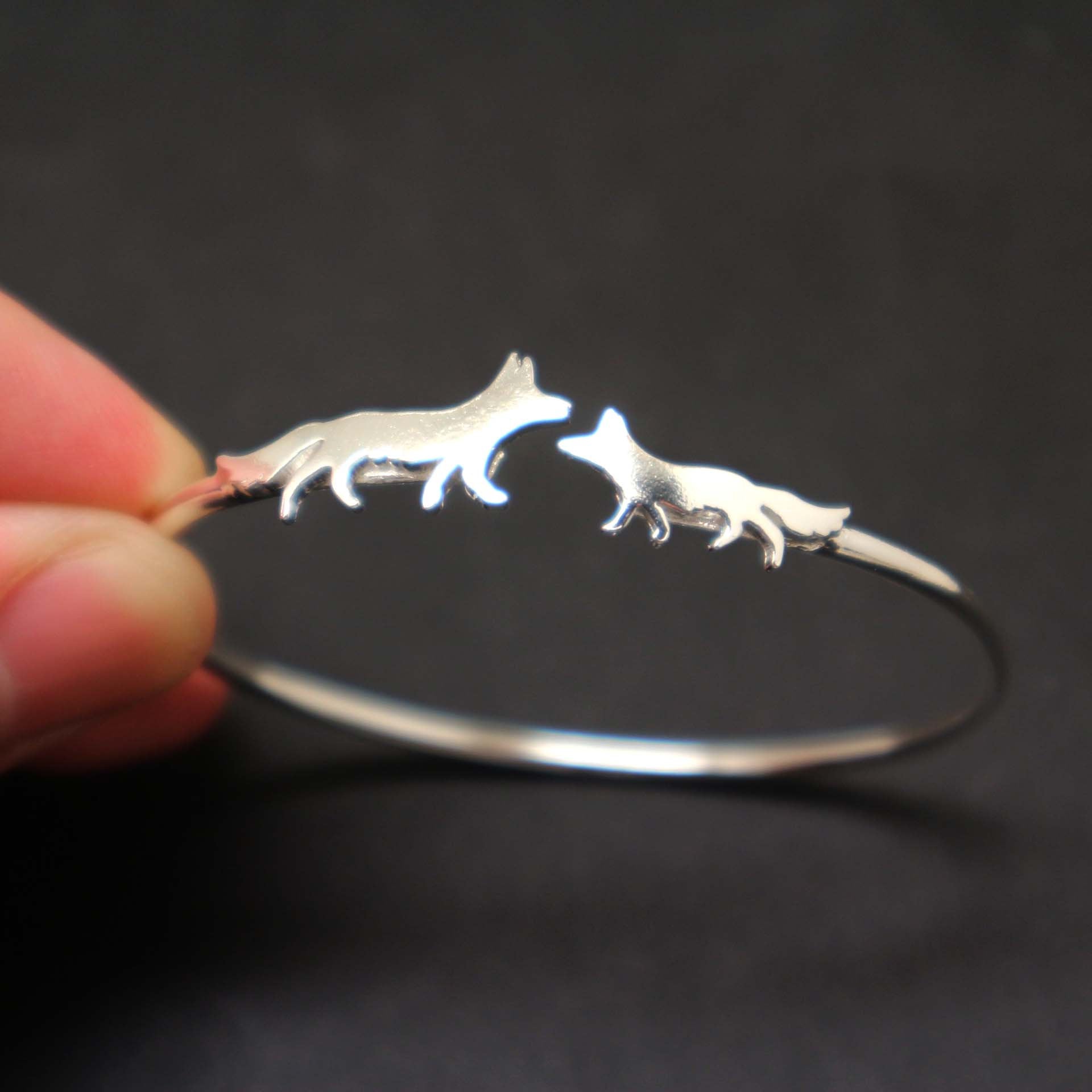 Fox 2025 bracelet silver