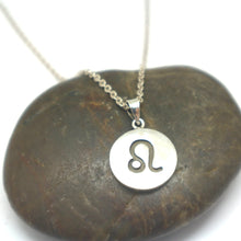 Load image into Gallery viewer, Leo Zodiac Sign Necklace
