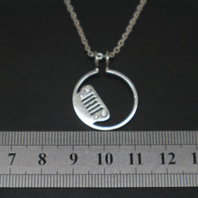 Load image into Gallery viewer, Jeep Grill Ring Holder Necklace
