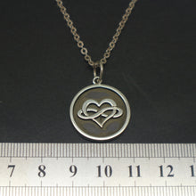 Load image into Gallery viewer, Polyamory Coin Style Necklace

