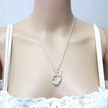 Load image into Gallery viewer, Butterfly Ring Holder Necklace
