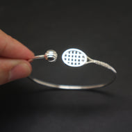 Tennis Racket and Ball Bracelet
