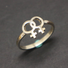 Load image into Gallery viewer, Lesbian Symbol Ring
