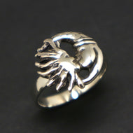 Celestial Sun and Moon Ring