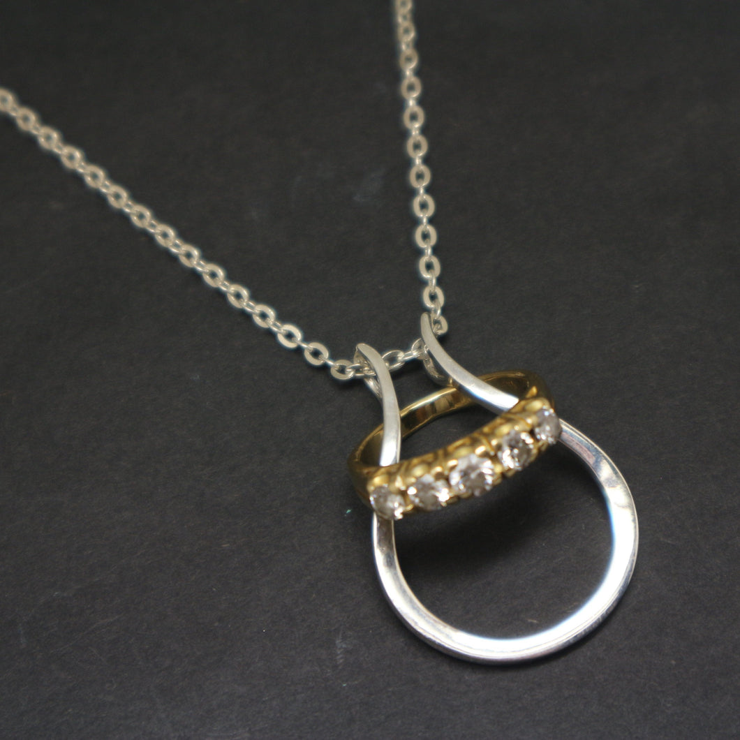 Ring Holder Necklace for Surgeon