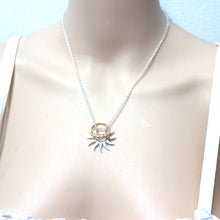 Load image into Gallery viewer, Sun Ring Holder Necklace
