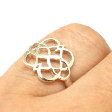 Load image into Gallery viewer, Polyamory Infinity Heart Ring
