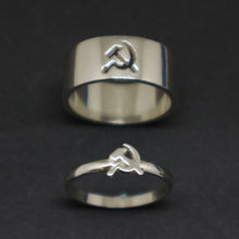 Load image into Gallery viewer, Communist Promise Ring for Couples

