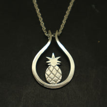 Load image into Gallery viewer, Pineapple Ring Holder Necklace
