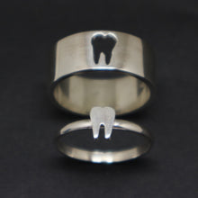 Load image into Gallery viewer, Dentist Teeth Promise Ring for Couples
