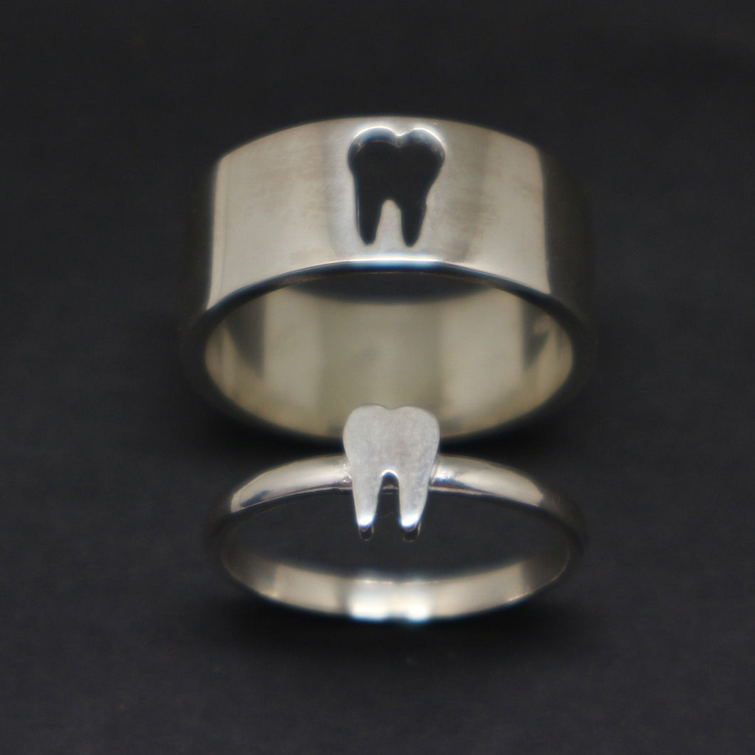 Dentist Teeth Promise Ring for Couples