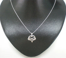 Load image into Gallery viewer, Polyamory Heart Infinity Necklace
