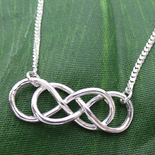 Load image into Gallery viewer, Double Infinity Necklace
