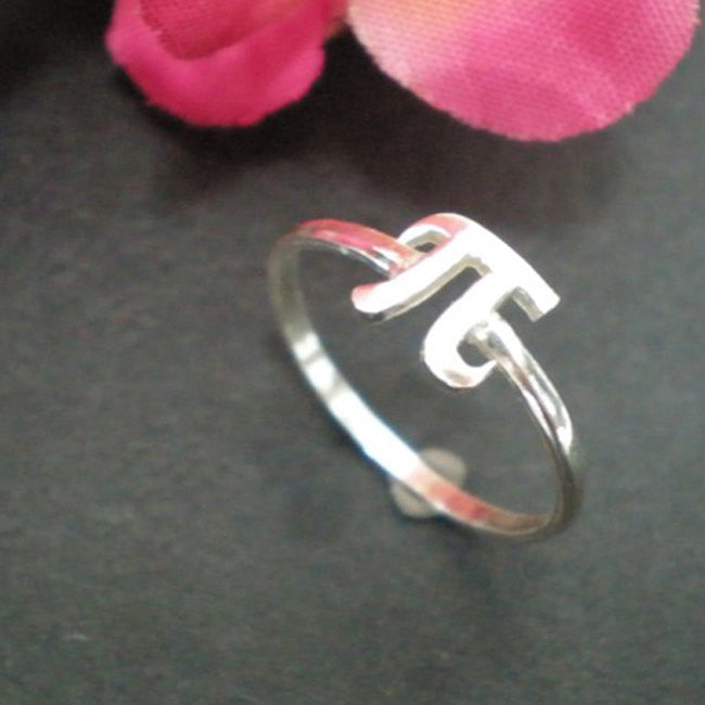 Pi Symbol Ring