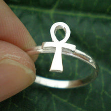 Load image into Gallery viewer, Egyptian Ankh Ring
