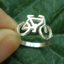 Load image into Gallery viewer, Sterling Silver Bicycle Ring
