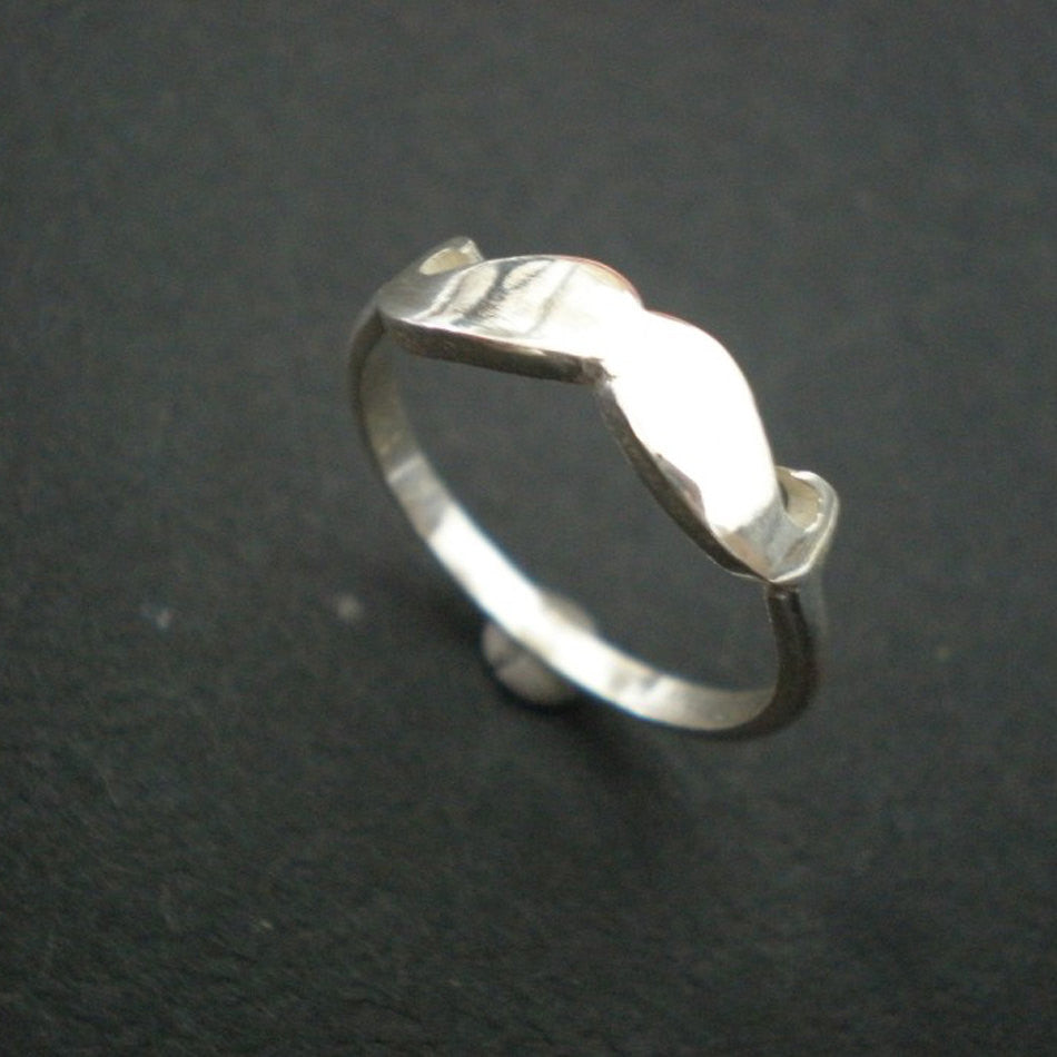 Silver Mustache Ring