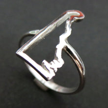 Load image into Gallery viewer, Silver Delaware State Ring
