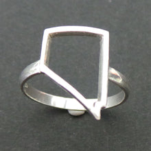 Load image into Gallery viewer, Nevada State Pride Silver Ring
