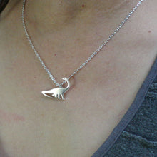 Load image into Gallery viewer, Brachiosaurus Dinosaur Necklace
