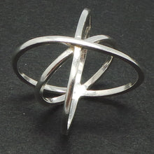 Load image into Gallery viewer, Sterling Silver Criss Cross Ring
