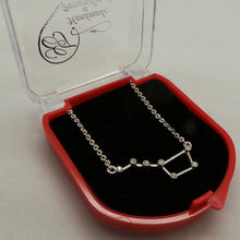 Load image into Gallery viewer, Silver Big Dipper Ursa Major Constellation Necklace
