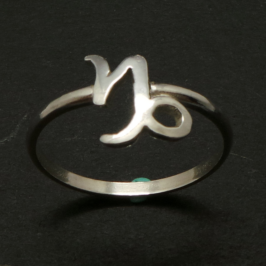 Capricorn Zodiac Sign Ring Jewelry