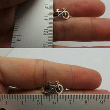 Load image into Gallery viewer, Silver Infinity Bicycle Ring
