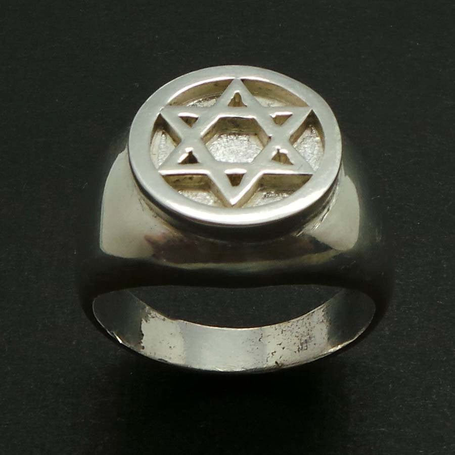 Star of David Signet Ring