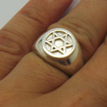 Load image into Gallery viewer, Star of David Signet Ring
